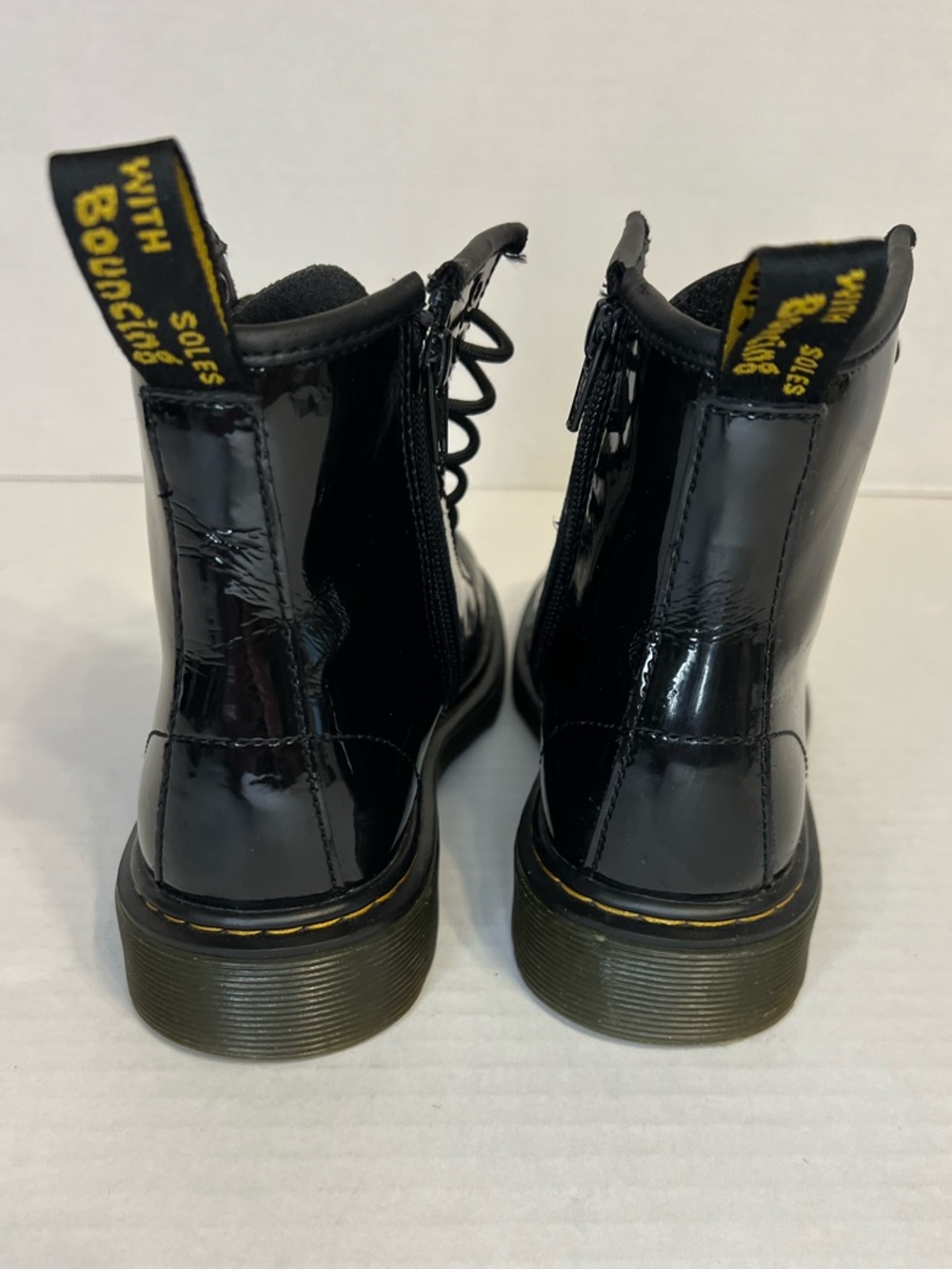 Dr. Martens Patent Leather Boots size 3 - Picture 9 of 11